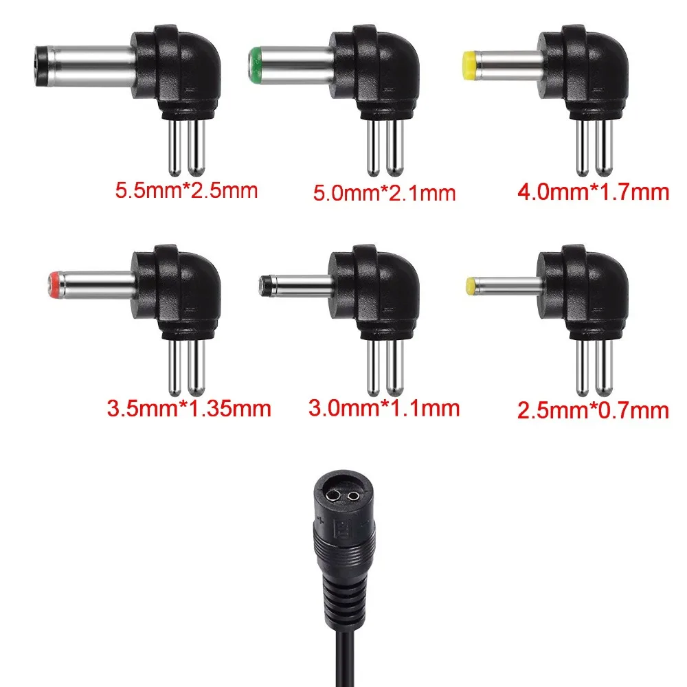 1 шт. 30 Вт Универсальный AC настенный адаптер питания 3 в 4,5 в 5 в 6 в 7,5 в 9 в 12 В а зарядное устройство с 6 наконечниками импульсный источник питания