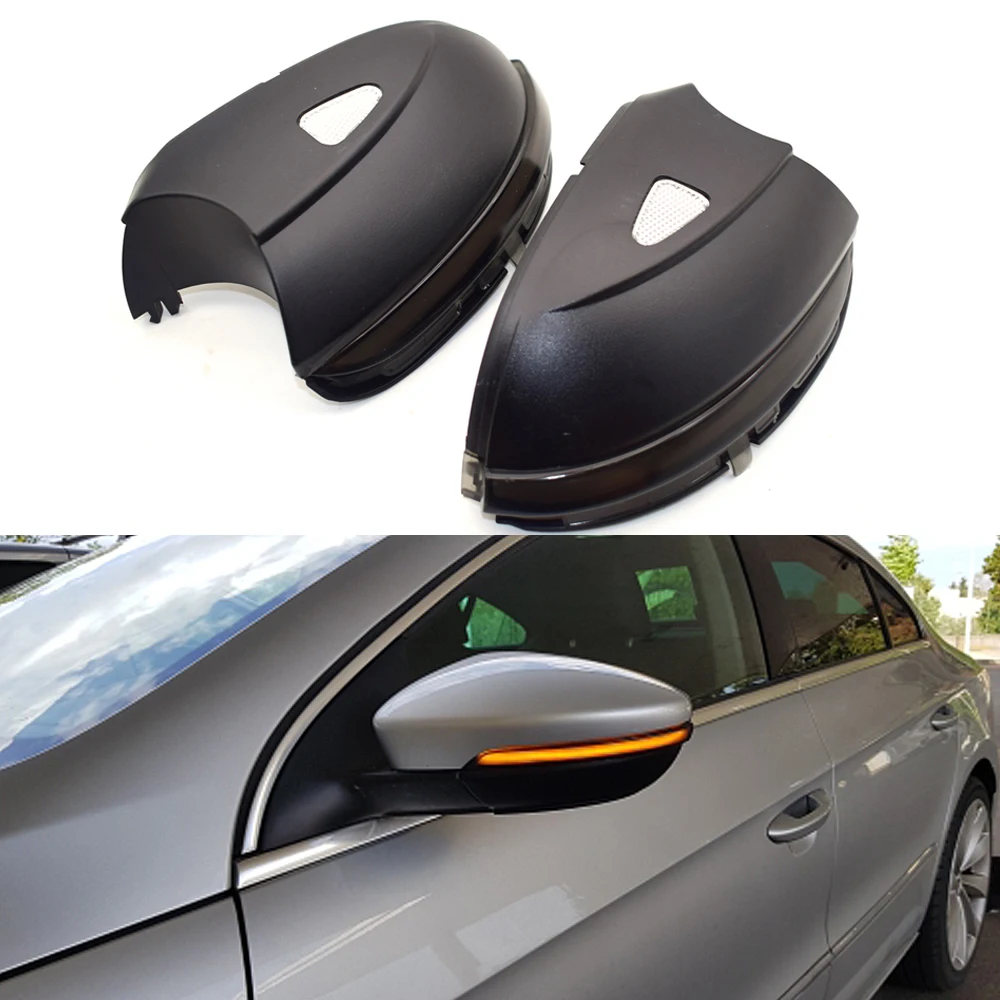 

Dynamic Mirror Indicator Blinker Side Mirror Flowing LED Turn Signal Light For VW Passat B7 CC Jetta MK6 Beetle Scirocco