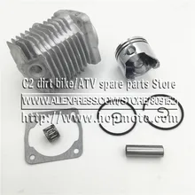 40-6 Piston-Pin Engine-Cylinder-Head Pocket-Bike Full-Kit 49CC Mini Quad 2-Stroke 44-6