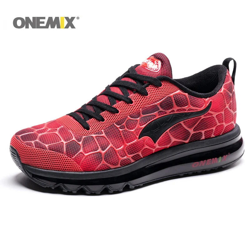 Onemix/мужские кроссовки для бега, дышащие, hommes, спортивные, chaussures de course, уличные, спортивные, Прогулочные кроссовки размера плюс 35-47, обувь