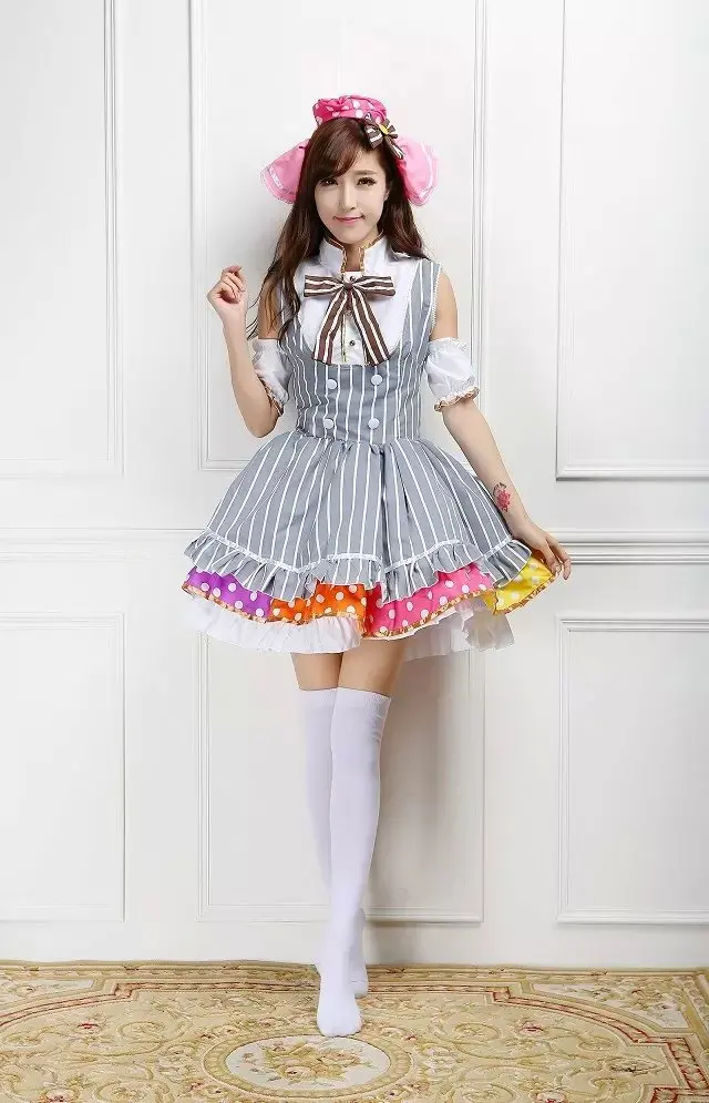 Love Live Kawaii Adultos Vestidos Halloween Cosplay Carnival Costumes
