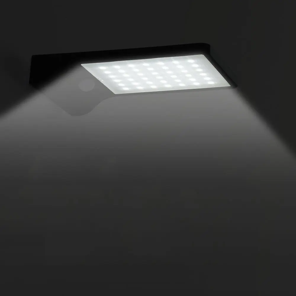 

Solaris Battery LED Solar Powered Panel Wall Street Lights 42 led Outdoor Waterproof Integrated Energy Saving Luminaria Decor