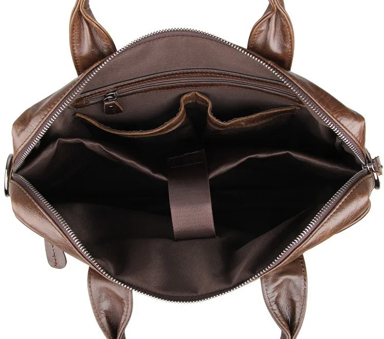 Топ стекло натуральная кожа портфель подходит 1" PC натуральная кожа сумка для ноутбука черная яловая деловая сумка 2 пути коричневая сумка на плечо