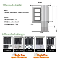 YCENTRE Linen Tulle Curtains For Living Room Modern Flax Sheer For Bedroom Solid Voile For Children Window Drapes 2