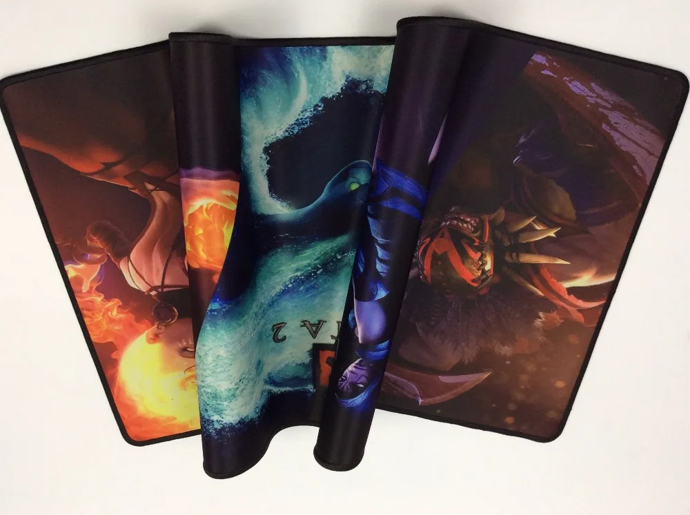 Большой игровой коврик для мыши Mairuige Shop Dota 2 90x40 см геймерский с закругленными