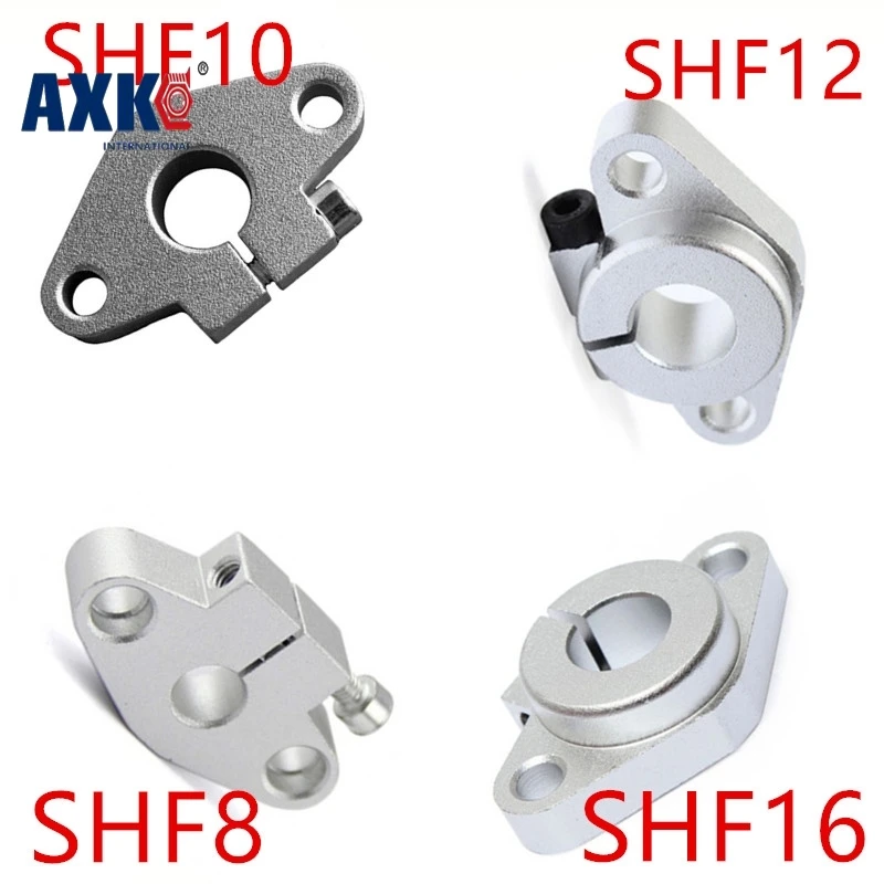 

Axk Shf8 Shf10 Shf12 Shf16 Bearing Shaft Support For 8mm 10mm 12mm 16mm Rod Round Shaft Support Diy Xyz Table Cnc 3d Printer
