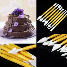 Инструменты для приготовления Рождественского торта 8 шт./компл. форма торта формовочный нож кухонный помадка кухонные аксессуары формы для торта инструменты для украшения торта