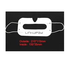 Reemplazo 3D VR vidrio sanitarias orejas correas un uso del tiempo higiene máscara para Sony ps4 VR oculus Samsung Gear VR xiaomi VR 2000 unids