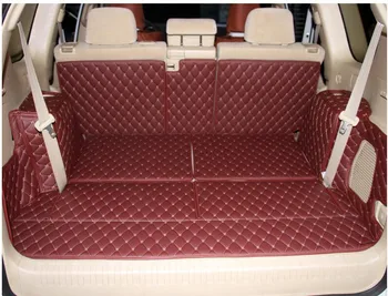 

Good! Full set trunk mats for Toyota Cruiser Prado 150 7seats 2016-2010 durable cargo liner carpets for Prado 2015,Free shipping