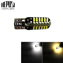 Buy 1X Canbus T10 48 SMD 3014 LED Auto Car Light Canbus W5W T10 led 194 Error Free White/Warm White Light Bulbs 12V Car Styling Free Shipping