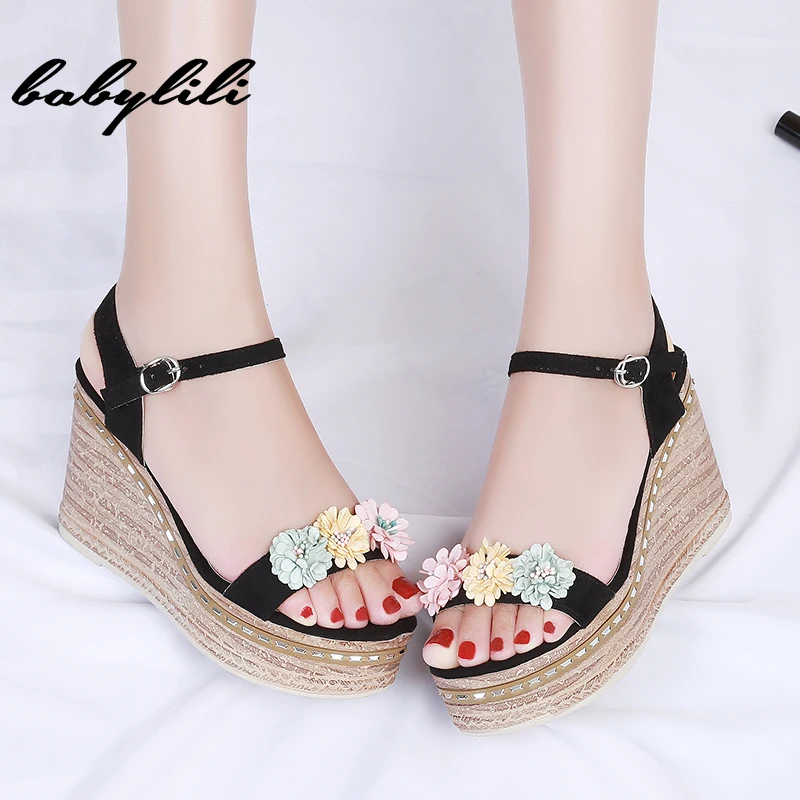 cute strappy wedges