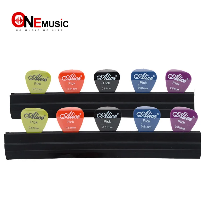 Microphone Mic Stand Pick Holder Hold 5 Bass Guitar Picks Clip On