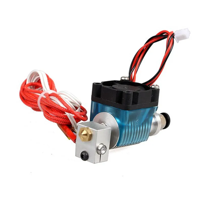 

New V6 3D Printer Long/Short Distance Extruder Head With Cooling Fan for 1.75mm Filament 0.3 Nozzle 3d printer Parts