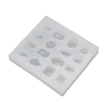 

Cabochon Gem Silicone Mold Oval Square Round Shapes Resin Epoxy Jewelry Making