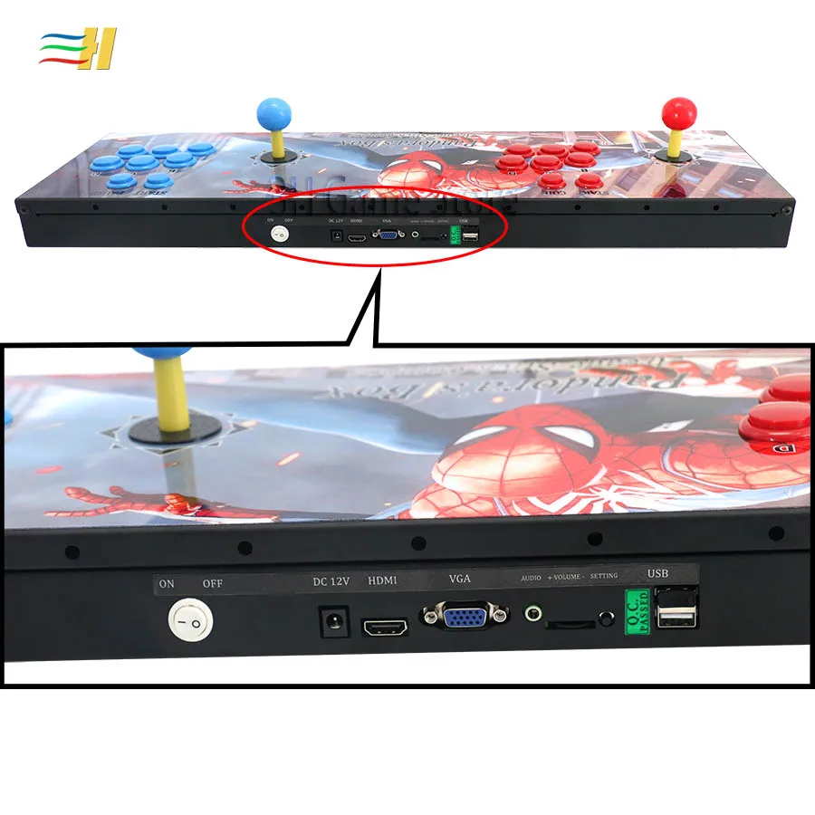 New Pandora Box 9 1500 in 1 Arcade Game iron console 2 Players stick controller console HDMI VGA USB output PS3 TV PC 5s 6s 7 8s New Pandora Box 9 1500 in 1 Arcade Game iron console 2 Players stick controller console HDMI VGA USB output PS3 TV PC 5s 6s 7 8s