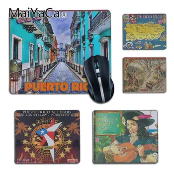 

MaiYaCa Top Detailed Popular vintage poster puerto rico small Gaming MousePads for Game Playing Lover custom mouse pad