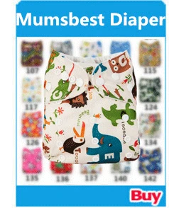 [Mumsbest] New Design Baby Cloth Diaper with Microfiber Insert Waterproof PUL Digital Position Reusable Pocket Cloth Nappies