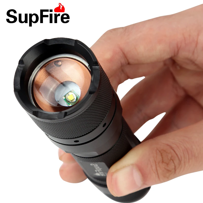 Светодиодный фонарик Supfire F3 Cree XPE 3 Вт режима 300 люмен тактический один