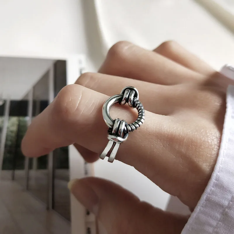 Лидер продаж, настоящее 925 пробы Серебряное кольцо на палец для женщин, модное ювелирное изделие, подарок, Прямая поставка