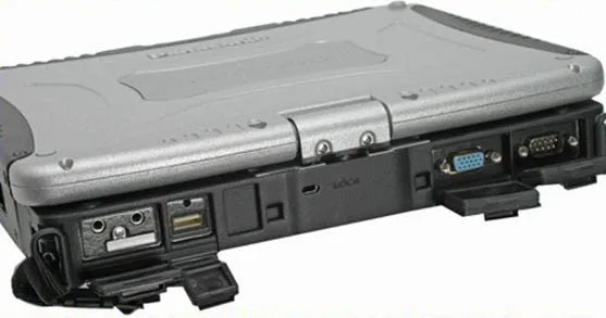 Высокое качество Toughbook CF19 CF 19 ноутбук три года гарантии Panasonic + 80G HDD автомобильный