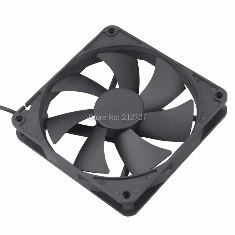 Ventilador de Refrigeração Gdstime 140mm x 25 Brushless Cpu Computador Cooler 5 Pcs v Usb - Imagem 4