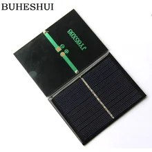 BUHESHUI 0 7W 5V Polycrystalline Solar Cells Solar Panels DIY Solar System Charger For 3 7V