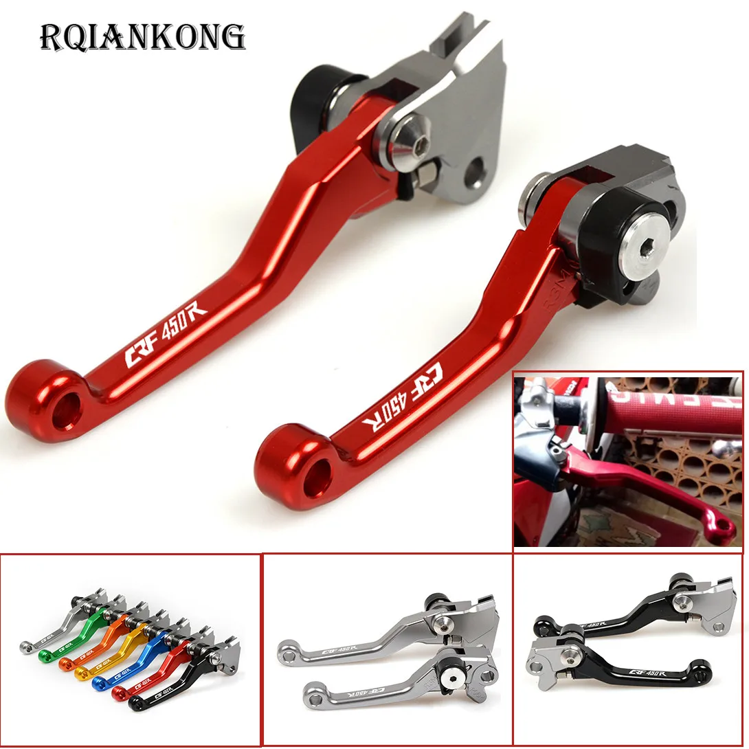 For CRF450R 2004 2005 2006 Short Aluminium Alloy Brake or Clutch handlebar lever Motocross