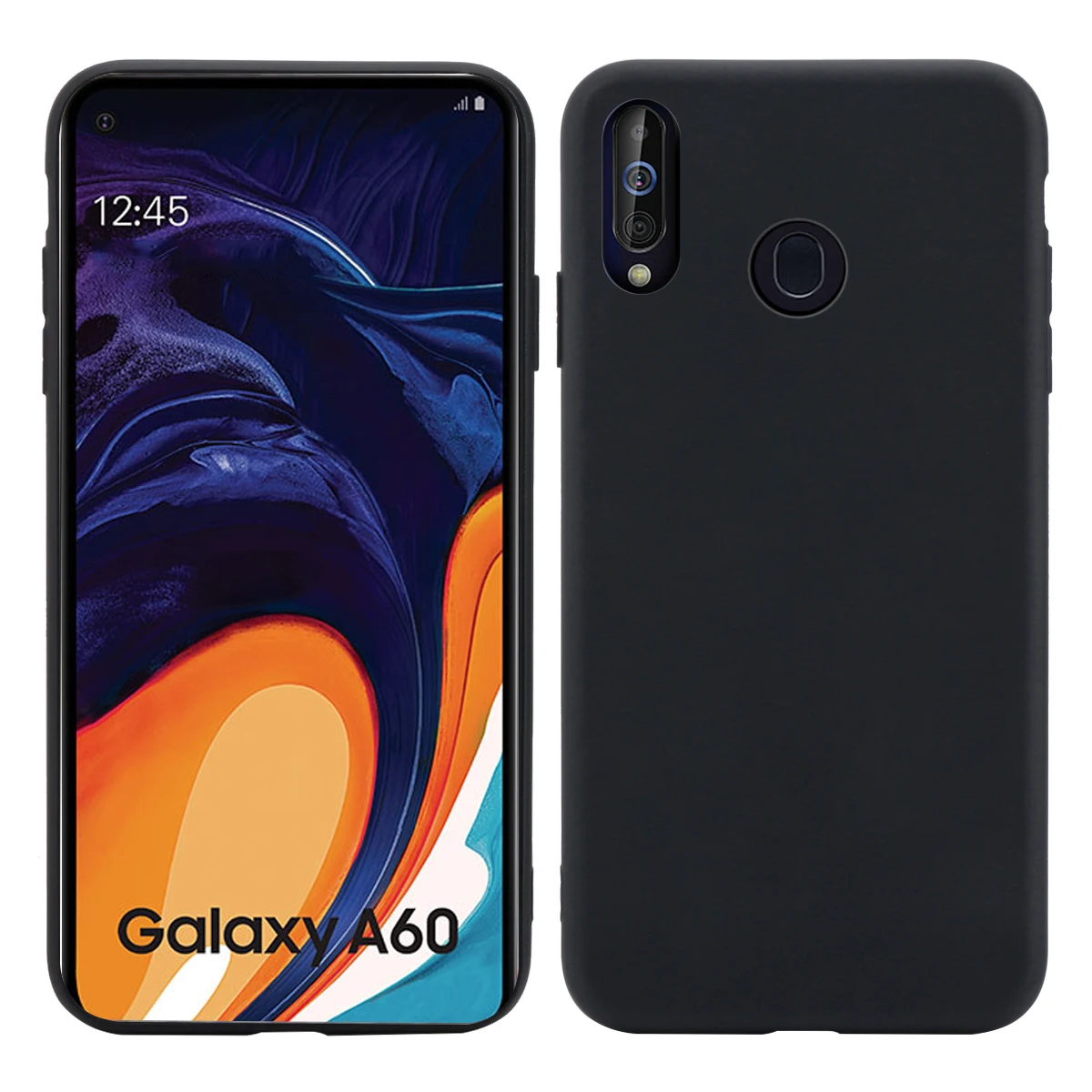 Для samsung Galaxy A60 чехол конфетного цвета плотно прилегающий Мягкий ТПУ для телефона