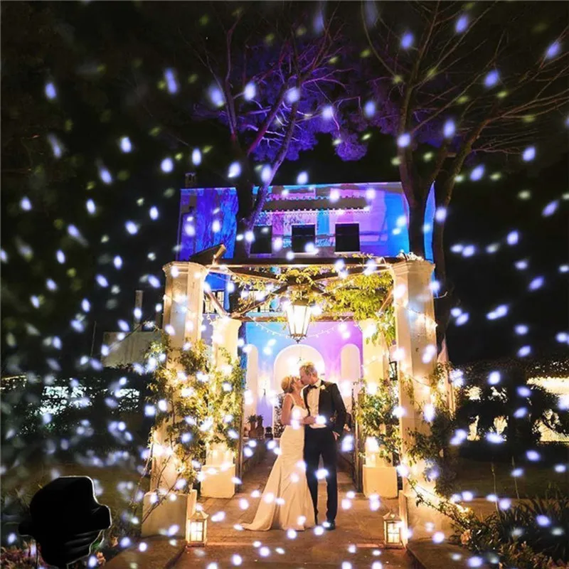 Christmas Snowflake Laser Projector Outdoor Waterproof LED Moving Snow Garden lawn Lamp Decorations for Home Christmas Snowflake Laser Projector Outdoor Waterproof LED Moving Snow Garden lawn Lamp Decorations for Home