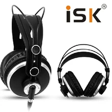 ISK hp 980/hp-980 шумоподавление супер бас закрытый задний Hifi DJ студия мониторинга наушники гарнитура PK K271S K272