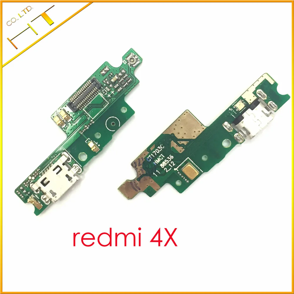 1 шт. для Xiaomi Redmi 4A 4X4 pro USB зарядное устройство зарядный порт платы гибкий кабель Micro USB док-станция разъем Redmi4A Red4 Red4X