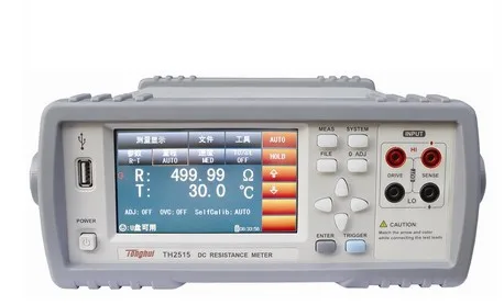 

TH2515 DC resistance tester /meter 0.1u -110M