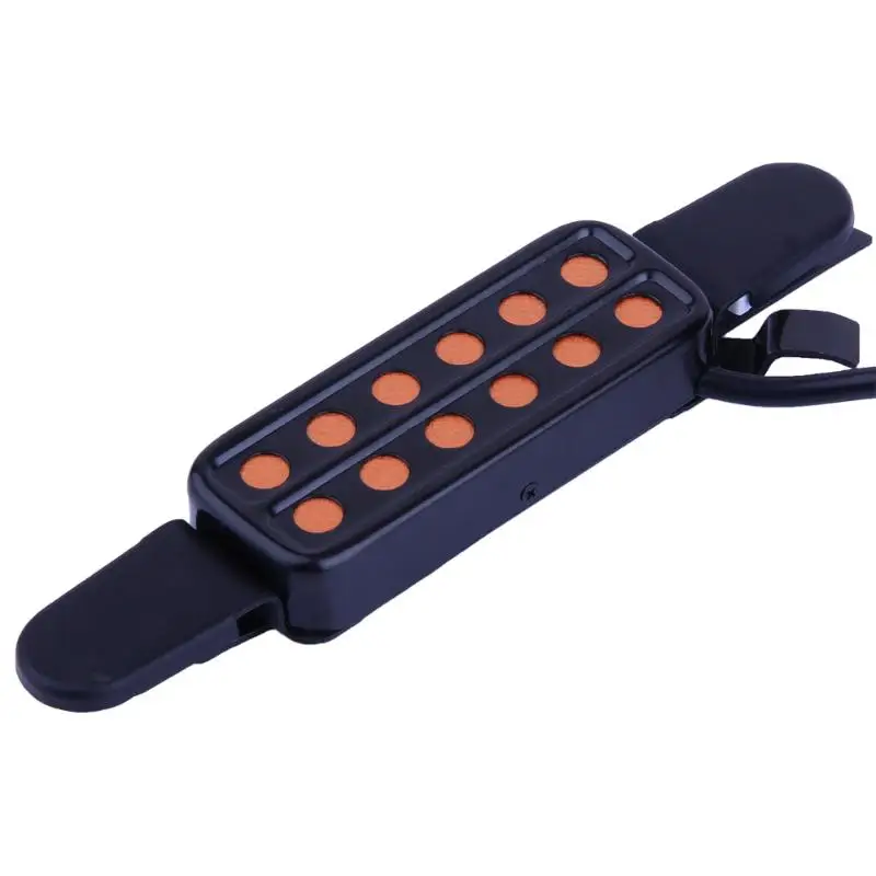 

Black Acoustic Guitar Pickup Microphone Wire Sound Pickup 12 Hole Sound Pickup for Musical Instrument High Quality Accessories