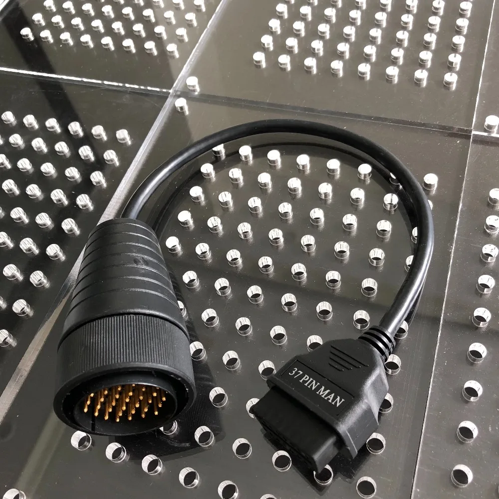 Кабель преобразователя 37Pin к OBD II 16Pin для дизельного грузовика Man|Считыватели