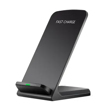 

10 W Qi Wireless Fast Charger Charging Pad Stand Dock Samsung Galaxy S10 S10 Plus USE 9V 2A Fast Charger Adapter_STW