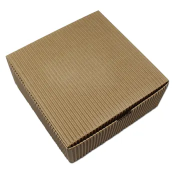 

30pcs Brown Kraft Paper Corrugated Box Paperboard Carton Boxes Gift Candy Chocolate Cookies Packaging Wedding Party 2 Size