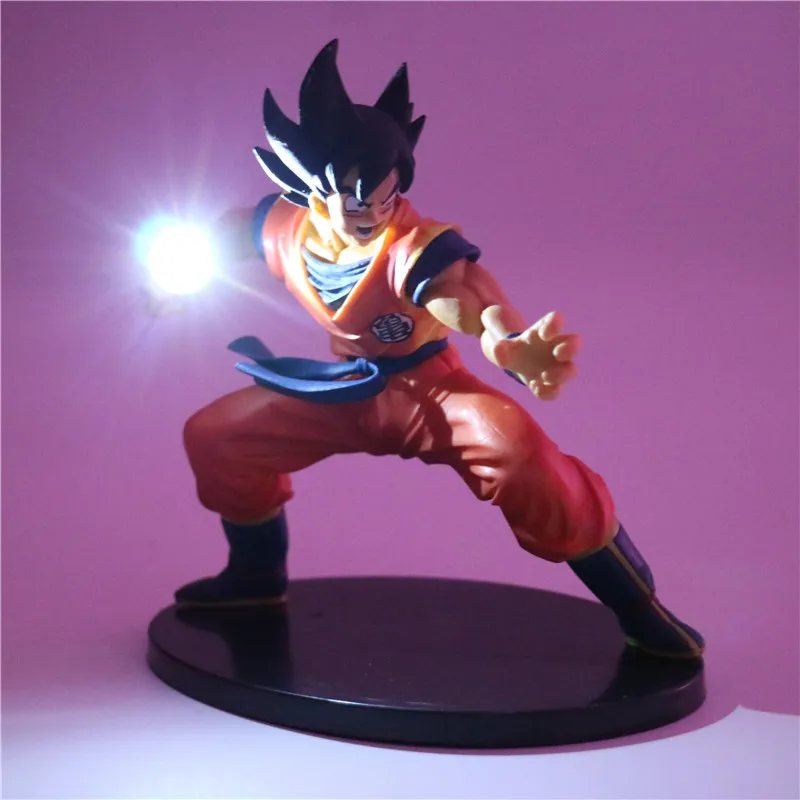 Dragon Ball Z Son Goku, фигурки, светодиодная лампа, DIY, аниме модель, настольная лампа, детские куклы, ночник, светильник для комнаты, детская игрушка, Декор, лампы