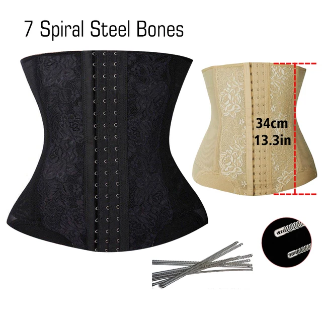 new plus size xxxl waist trainer corsets minceur waist cincher waist plus size steel boned corsets
