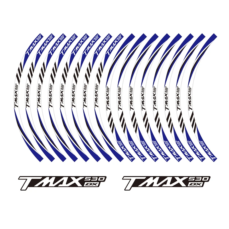 KODASKIN мотоцикл 2D эмблема круглый стикеры Наклейка большой обод колеса для TMAX 530 DX