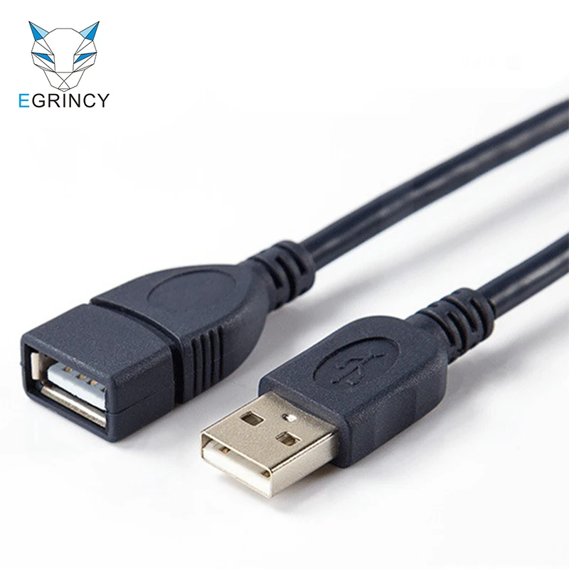 

High Speed USB 2.0 Male To Female Extension Cable Connector Adapter Data Cord For Printer Camera Mouse USB Flash Drive Keyboard