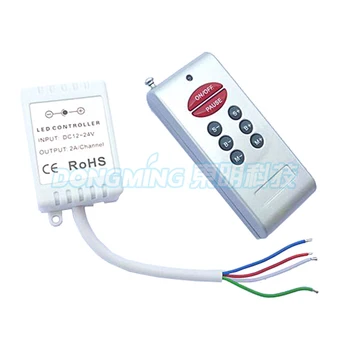 

1PCS Mini RF LED Controller Multi Colors With Wireless Remote Control for SMD5050 Led Strip controller DC5-24V RGB controller