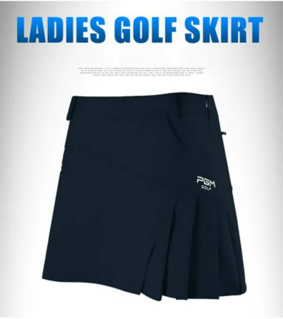 PGM Golf Clothes Female Short Divided Skirt Summer Woman Pleated Tennis