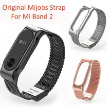 Горячая Xiaomi mi ремешок 2 металлический ремешок из нержавеющей стали браслет для mi Band 2 браслет Запчасть