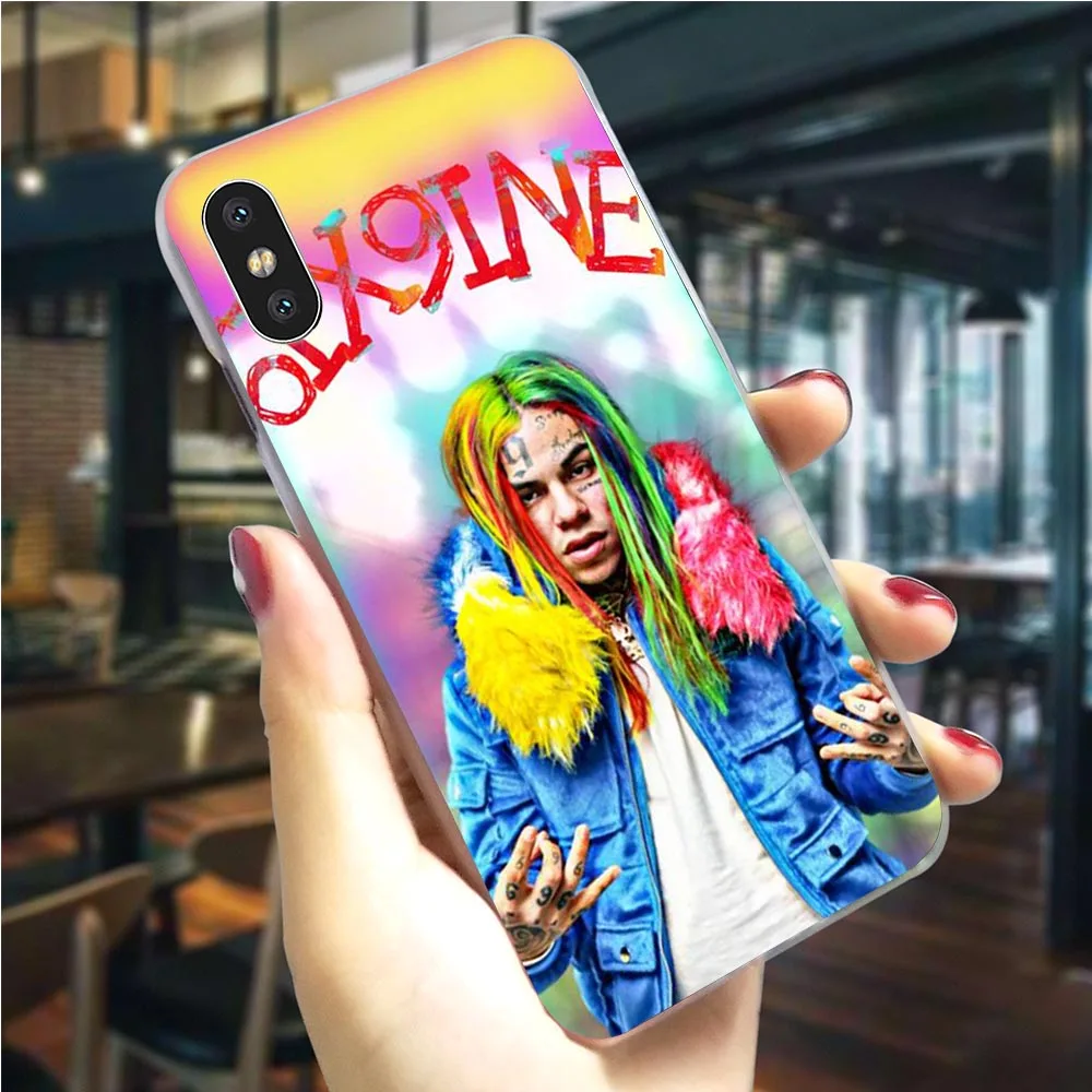 Чехол для телефона Tekashi69 6ix9ine Tekashi 69 чехол iPhone X 5 8/7 SE 6 6S/6 6S Plus 7 9 XS XR Xs Max Жесткий