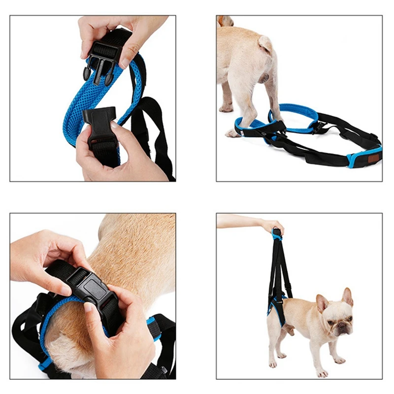 Title 5, Adjustable Dog Lift Harness For Back Legs Pet S...