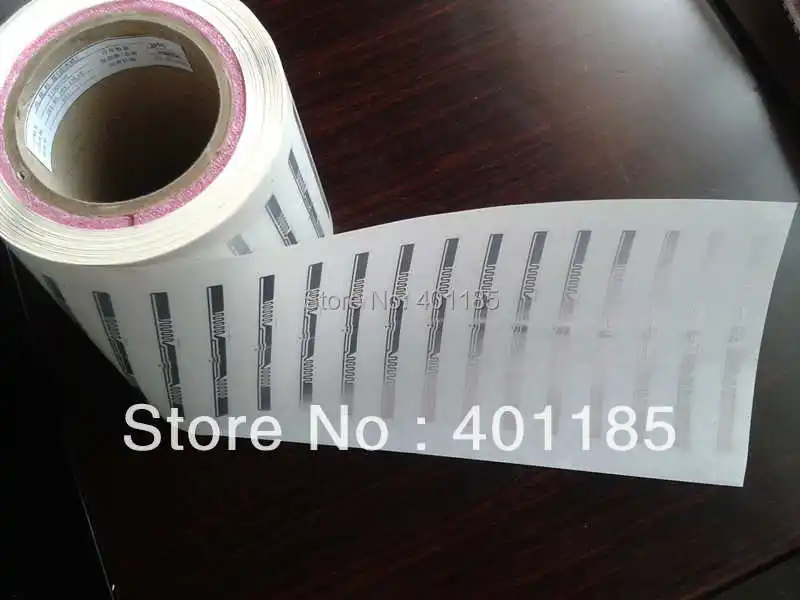 

Impinj E44 UHF RFID wet inlay 860-960MHZ Monza4 915M EPC C1G2 ISO18000-6C can be used to RFID tag and label 1000pcs per roll
