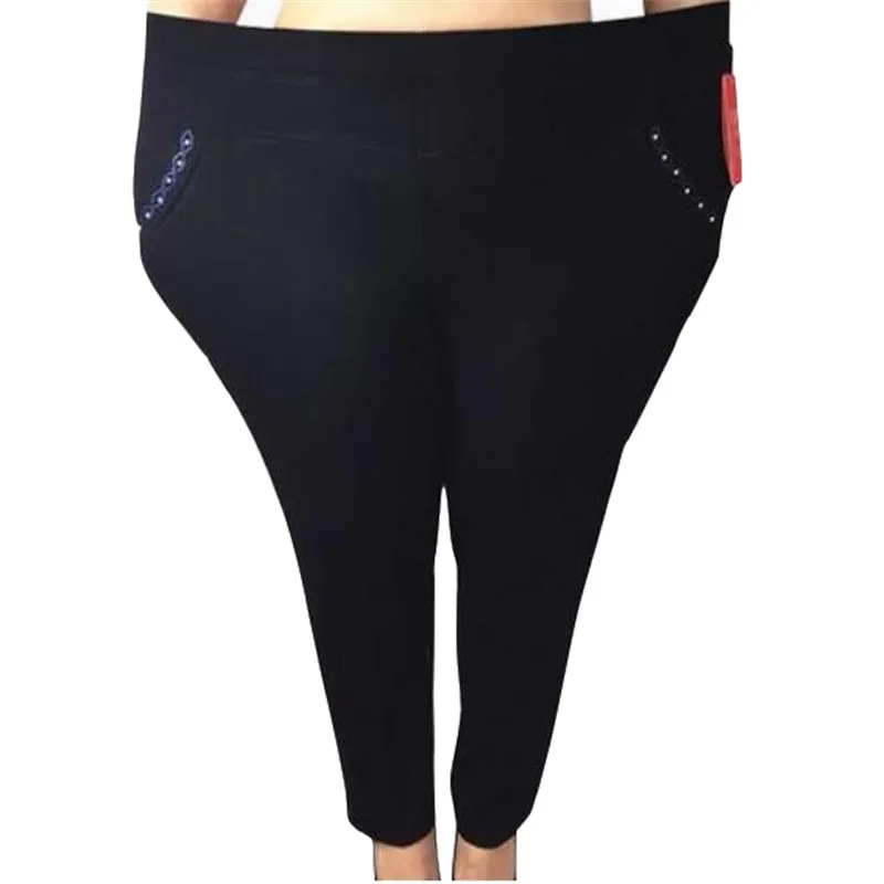 Женские Длинные Брюки Капри винтажные большие размеры 7XL 6XL DJ242 2019|Брюки |
