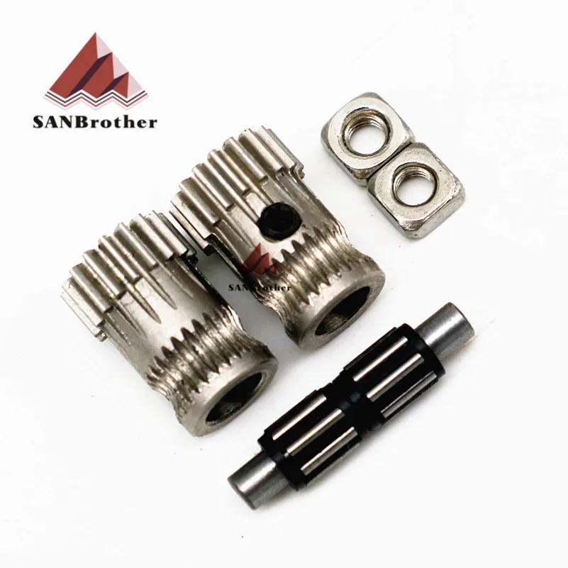 Drivegear kit dual font b drive b font gear extruder kit Cloned Btech upgrade for extruder