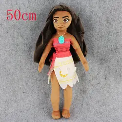 Новый 50 см Моана принцессы Мауи главный мягкая плюшевая игрушка в подарок на Рождество