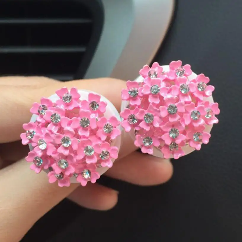 

Car multiflora Flower Air Outlet Fragrant Perfume Clip Air Freshener Diffuser Oct 24